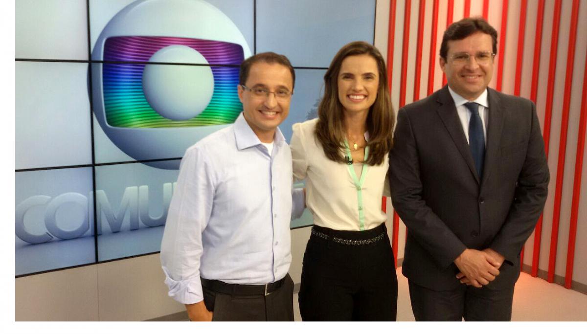 Luiz Maia (à esquerda) é um dos entrevistados no Globo Comunidade