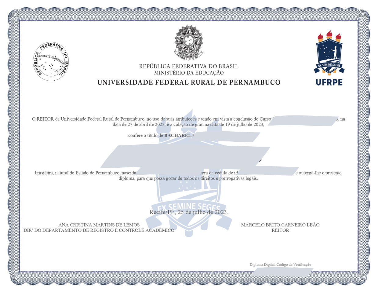 Universidade registra e expede primeiro diploma de Educação do Campo –  Licenciatura – UFMS